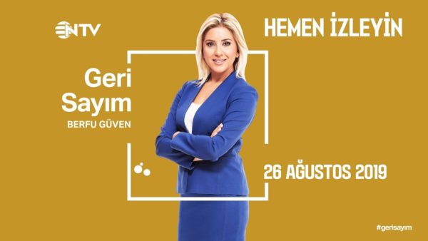 Geri Sayım 26 Ağustos 2019