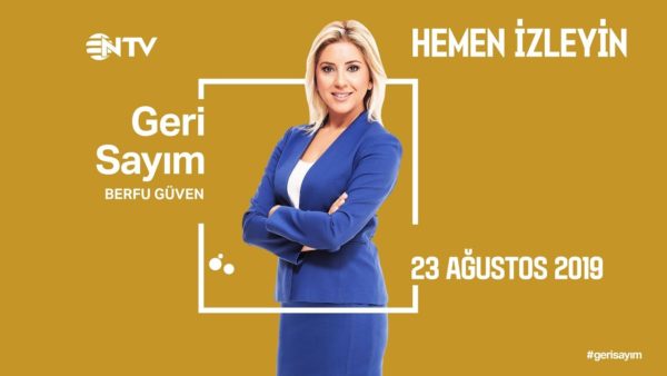 Geri Sayım 23 Ağustos 2019