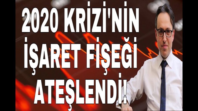 2020 KRİZİ'NİN İŞARET FİŞEĞİ ATEŞLENDİ! - DÜNYANIN HABERİ 1 - 26.09.2019