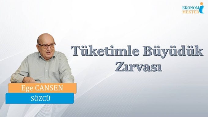 Ege Cansen - Tüketimle Büyüdük Zırvası [Ekonomi Mektebi]