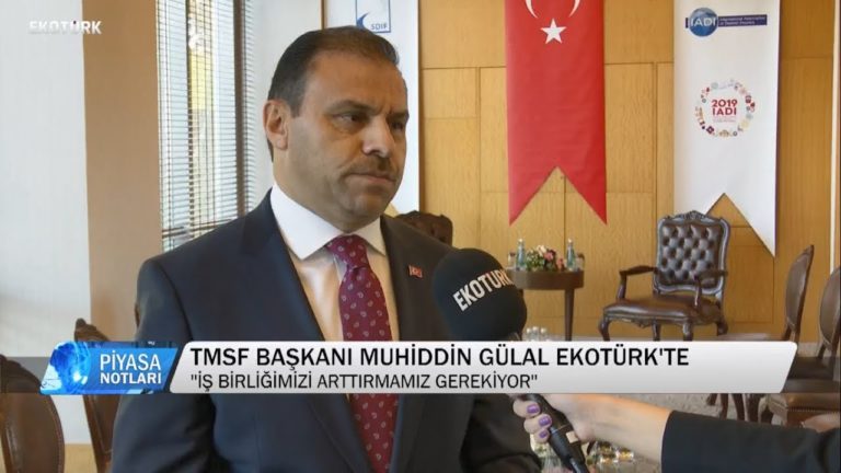 TMSF Başkanı Muhiddin Gülal Ekotürk'te!