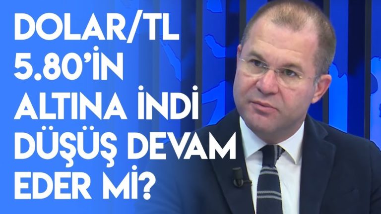 Dolar/TL 5.80’in altına indi. Düşüş devam eder mi? l Parasal l 18 Ekim 2019 l Arda Tunca