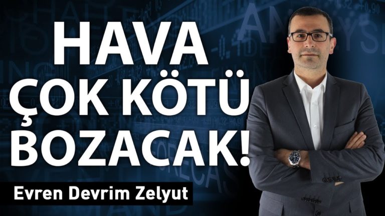 Hava çok kötü bozacak!