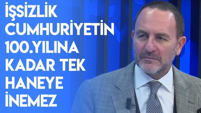 İşsizlik Cumhuriyetin 100. yılına kadar tek haneye inemez l Parasal l 15 Ekim 2019 l Emre Alkin