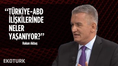 ABD iç siyaseti ve Türkiye ile ilişkiler | Hakan Akbaş | 12 Kasım 2019