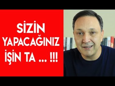 Sizin Yapacağınız İşin Ben Ta!!!