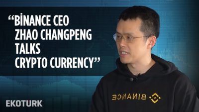 Binance CEO Changpeng Zhao in Ekotürk!
