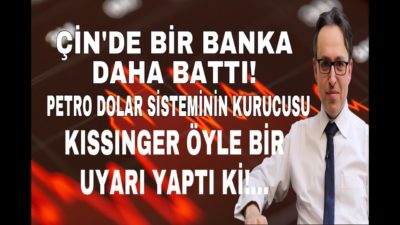 ÇİN'DE BİR BANKA DAHA BATTI, EKONOMİ HABERLERİ- DÜNYANIN HABERİ 24 - 18.11.2019