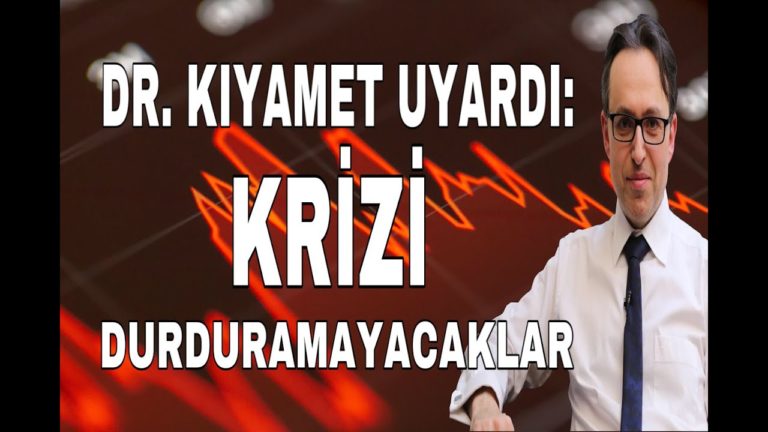 DR KIYAMET PARA BASARAK KRİZİ DURDURAMAYACAKLAR - DÜNYANIN HABERİ 20 - 09.11.2019
