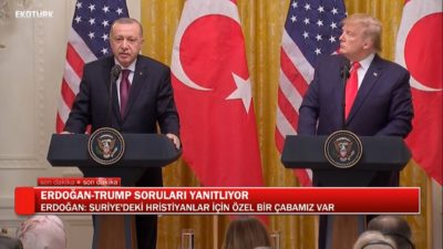 Erdoğan-Trump Ortak Açıklaması (Tamamı) | Ali Değermenci | 13 Kasım 2019