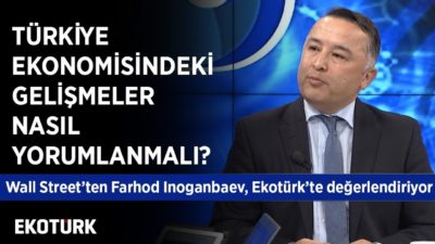 Dünyada Yaşanan Büyüme Sorunları | Farhod Inoganbaev | 23 Kasım 2019