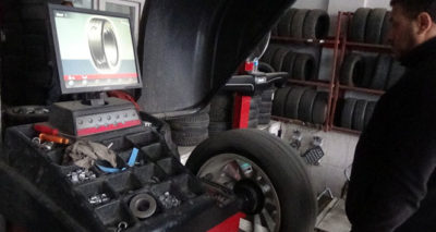 Lastikçilerde kış mesaisi