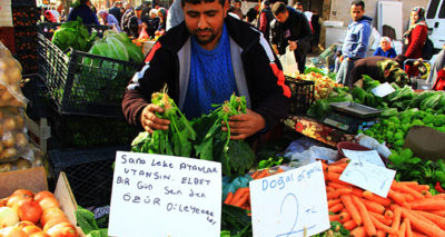Pazarcı esnafının Ispanak isyanı