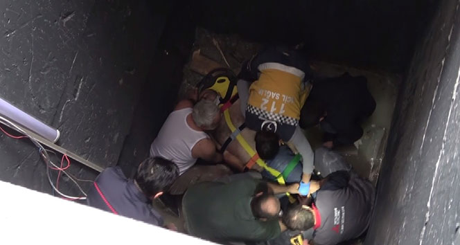 Şişli’de inşaat işçisi metrelerce yüksekten boşluğa düştü