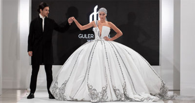 Türk tasarımcının gelinliği Ortadoğu'dan çok sayıda sipariş aldı