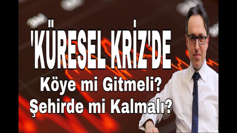 KÜRESEL KRİZDE KÖYE Mİ GİTMELİ ŞEHİRDE Mİ KALMALI - DÜNYANIN HABERİ 18 - 04.11.2019