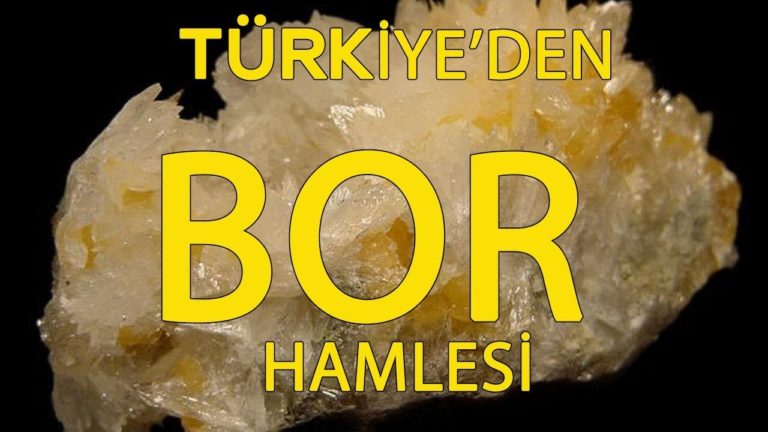 Türkiye'den bor hamlesi.... 70 milyon dolarlık tesis - Parasal 2. Kısım - 1.11.2019