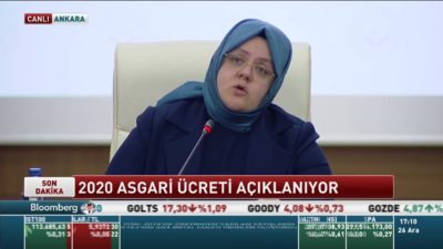 2020 Yılı Asgari Ücreti Açıklandı