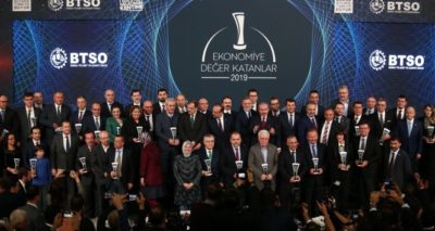 Ekonominin kahramanları ödüllendirildi!