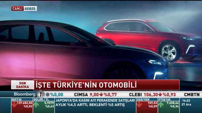 Türkiye'nin Otomobili görücüye çıktı