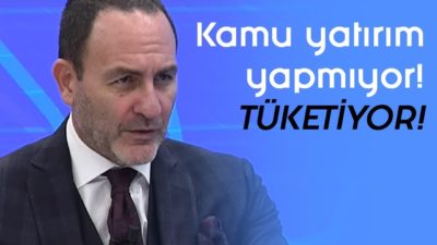 "Kamu yatırım yapmıyor... Tüketiyor! - Parasal - 1.Kısım - 20 Aralık 2019 - Prof. Dr. Emre Alkin