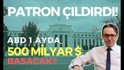 ABD 1 AYDA 500 MİLYAR DOLAR BASACAK, EKONOMİ HABERLERİ - DÜNYANIN HABERİ 36 - 16.12.2019