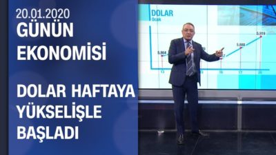 Piyasalarda son durumu - Günün Ekonomisi 20.01.2020 Pazartesi