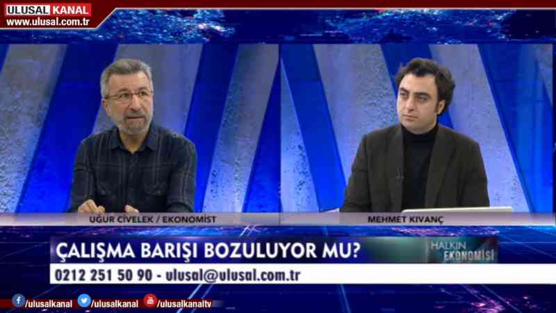 Uğur Civelek'ten 2020 tahminleri- Halkın Ekonomisi- 05 Ocak 2020- Mehmet Kıvanç- Ulusal Kanal