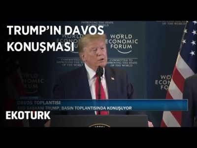 ABD Başkanı Trump, Davos Zirvesi'nde Konuşuyor | 22 Ocak 2020