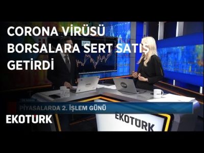 Corona Virüsü Borsalara Sert Satış Getirdi | İlk Seans | 21 Ocak 2020