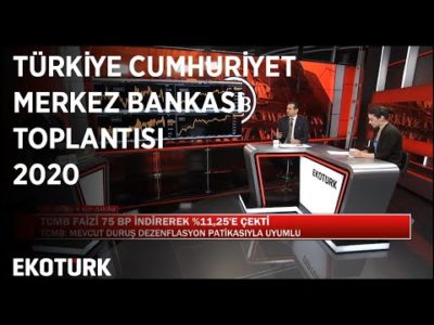 Merkez Bankası Toplantısı 2020