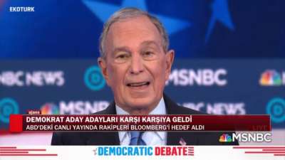 ABD'de Demokrat Aday Adayları Canlı Yayında Karşı Karşıya Geldi