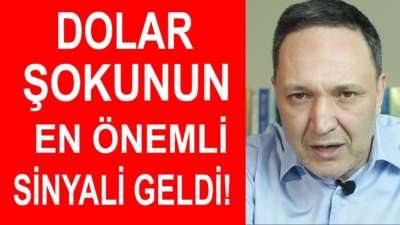 Dolar Şokunun En Önemli Sinyali Geldi ! Selçuk Geçer