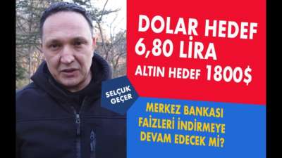 DOLAR HAFİF GERİ ÇEKİLİR SONRA YENİ HEDEF 6,80
