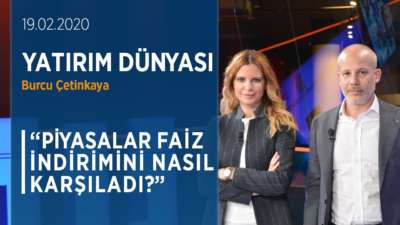 TCMB Faizi 50 BP İndirerek %10.75'e Çekti | Burcu Çetinkaya | Tufan Deriner