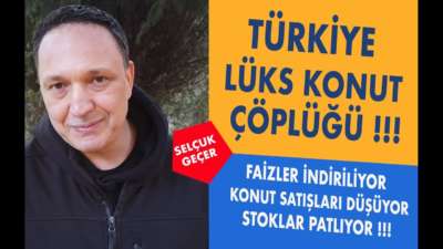 Lüks Konut Çöplüğü Konut Fiyatları Çökecek !!!
