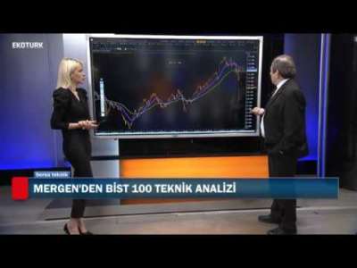 Ahmet Mergen'den BİST 100 Teknik Analizi
