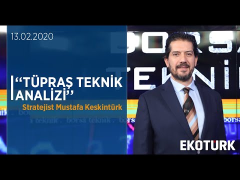 Stratejist Mustafa Keskintürk'ten Tüpraş Teknik Analizi