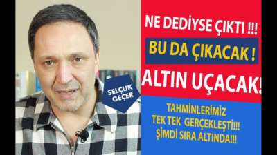 NE DEDİYSEK ÇIKTI! BU DA ÇIKACAK! ALTIN UÇACAK !!!