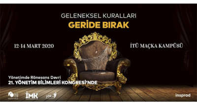 21'inci Yönetim Bilimleri Kongresi için geri sayım başladı