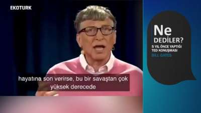 BILL GATES 5 YIL ÖNCE SALGIN İÇİN UYARMIŞTI | Ne Dediler?