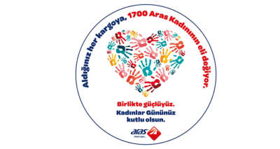 Aras Kargo'dan kadın çalışanlarına 'birlikte güçlüyüz' mesajı