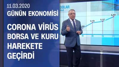Piyasalarda son durum - Günün Ekonomisi 11.03.2020 Çarşamba