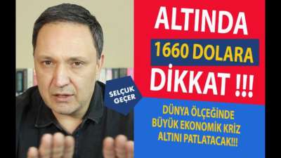 ALTINDA 1660 DOLAR SEVİYESİNE DİKKAT !!!