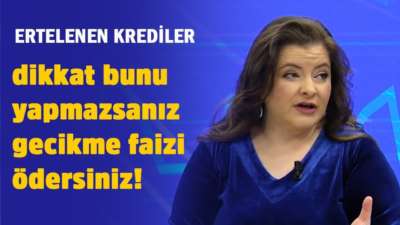 Ertelenen krediler: Dikkat bunu yapmazsanız gecikme faizi ödersiniz... Parasal - 24 Mart 2020