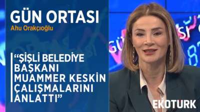 ŞİŞLİ BELEDİYE BAŞKANI MUAMMER KESKİN BELEDİYE İÇİN YAPILAN ÇALIŞMALARINI ANLATTI