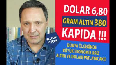 DOLAR 6,80 GRAM ALTIN 380 KAPIDA !!!