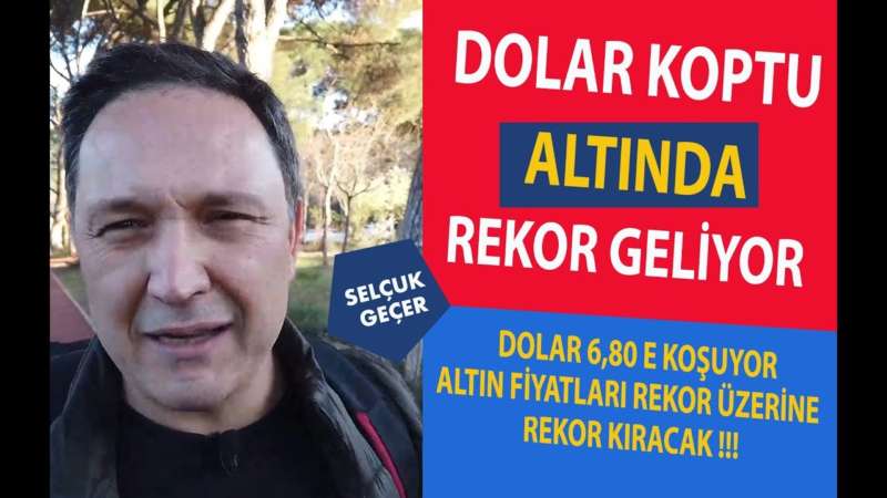 DOLAR KOPTU ALTIN REKORLARI GELİYOR !!!