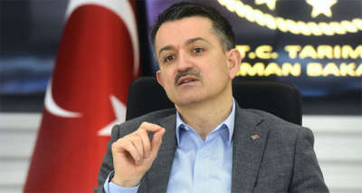 Bakan Pakdemirli: 'Ürününüz tarlada serada, etiniz sütünüz ise elinizde kalmayacak'