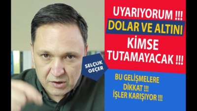DOLAR VE ALTINI KİMSE TUTAMAYACAK !!!